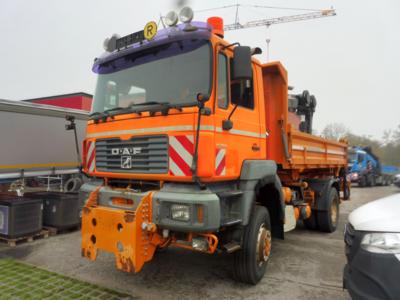 LKW "ÖAF 19.314 FALK" mit Heckladekran "Hiab 122-3 HiDuo", - Fahrzeuge und Technik