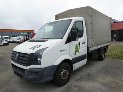 LKW "VW Crafter 35 Pritsche MR TDI", - Cars and vehicles