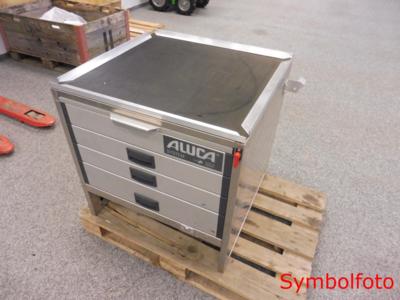 Transportbox für Fahrzeugeinbau "Aluca", - Macchine e apparecchi tecnici