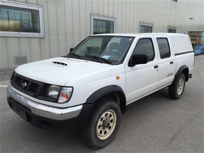 LKW "Nissan King CAB 4 x 4 Doka Pritsche mit Hardtop", - Fahrzeuge und Technik