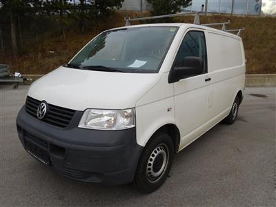 LKW "VW T5 Kastenwagen 1.9 TDI", - Motorová vozidla a technika