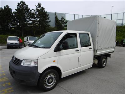 LKW "VW T5 Doka-Pritsche 1.9 TDI", - Cars, construction- and forestry machinery