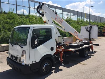 Hubarbeitsbühne "Nissan Cabstar NT400", - Fahrzeuge und Technik