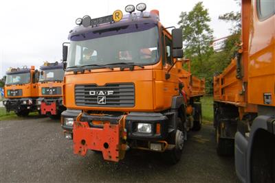 LKW "ÖAF 19.314 Falk" 3-Seitenkipper mit Mittelkran "Palfinger PK7501", - Motorová vozidla/technika