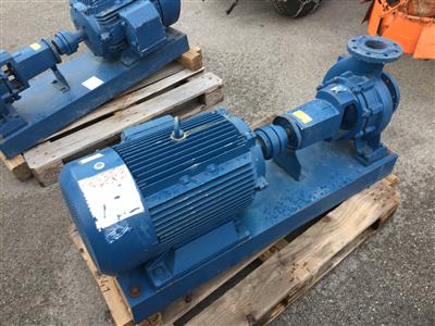 Wasserpumpe "KSB Etanorm G80-200" mit E-Motor - Cars, construction- and forestry machinery
