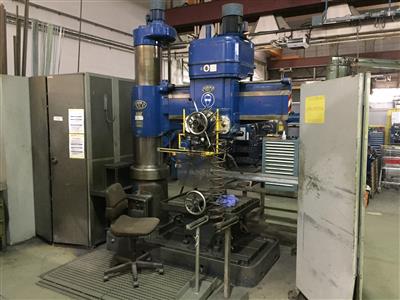 Radial Standbohr- und Fräsmaschine "Raboma 12 Uh 1250", - Metalworking and polymer processing machines, workshop equipment