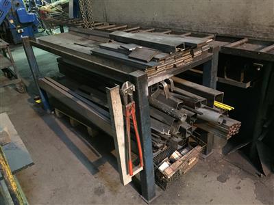 Schwerlastregal, - Metalworking and polymer processing machines, workshop equipment