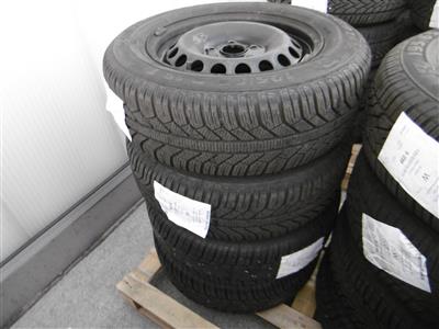 2 Winterreifen "Semperit Master-Grip 2" und 2 Winterreifen "Semperit Speed-Grip 2", 195/65 R15T, - Cars and vehicles