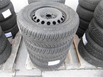 4 Winterreifen "Semperit Speed-Grip 2", 195/65 R15T, - Motorová vozidla a technika