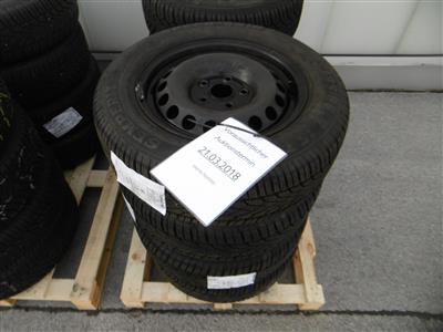 4 Winterreifen "Semperit Speed-Grip 2", 195/65 R15T, - Motorová vozidla a technika