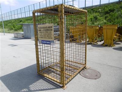 Flüssiggaslager-Gitterbox, - Macchinari da costruzione e apparecchi tecnici
