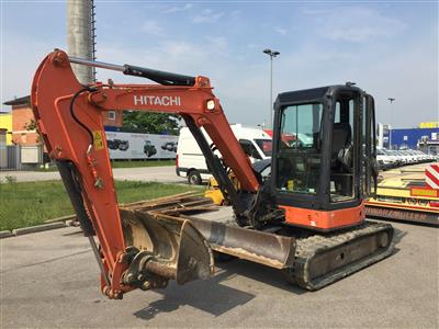 Gummikettenbagger "Hitachi Zaxis ZX48U-3 CLR", - Stavební stroje a technika