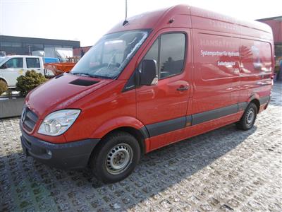 LKW "Mercedes Benz Sprinter Kastenwagen 319 CDI", - Stavební stroje a technika