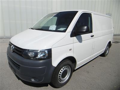 LKW "VW T5 Kastenwagen 2.0 TDI 4motion D-PF", - Fahrzeuge und Technik