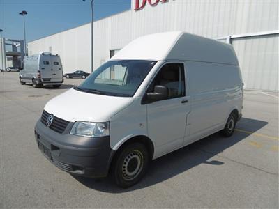 LKW "VW T5 HD-Kastenwagen LR 2.5 TDI 4motion D-PF", - Fahrzeuge und Technik