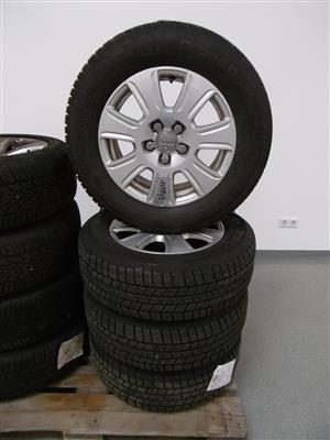 4 Stk. Winterreifen 215/65R16 98H auf Alufelgen, - Fahrzeuge und Technik