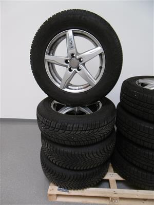 4 Stk. Winterreifen 235/65R17108H auf Alufelgen, - Fahrzeuge und Technik