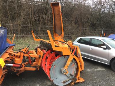 LKW-Vorbauschneefräse "Kahlbacher KFS 950/2600", - Macchine e apparecchi tecnici