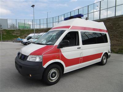 KKW "VW T5 Krankenwagen HD-Kombi LR 2.5 TDI", - Fahrzeuge und Technik