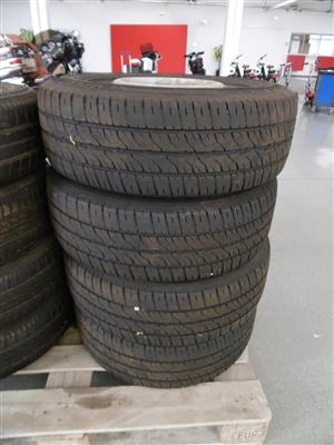 4 Stück Sommer-Kompletträder "Semperit Van-Life 2 205/65R16C 107/105T" - Fahrzeuge und Technik