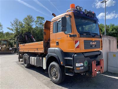 LKW "ÖAF TGA 18.310 4 x 4 BL", Dreiseitenkipper mit HD-Anlage, - Macchine e apparecchi tecnici