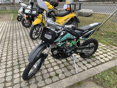 Kinder-Motocross "Generic" ohne Straßenzulassung, - Fahrzeug und Technik