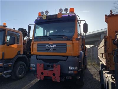 LKW "ÖAF TGA 18.310 4 x 4" Dreiseitenkipper mit Mittelkran "HIAB 085D", - Fahrzeuge und Technik Land NÖ