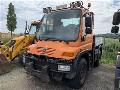 Zugmaschine "Unimog U300 Dreiseitenkipper", - Fahrzeuge und Technik Land NÖ