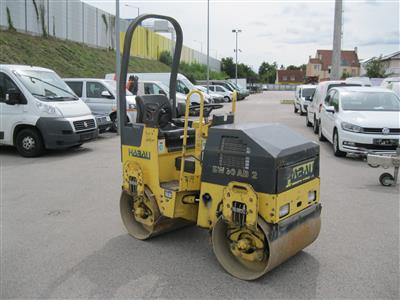 Aufsitz-Tandemwalze "Bomag 90AD-2", - Cars and vehicles