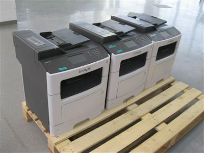 3 Drucker "Lexmark MX410de", - Fahrzeuge und Technik