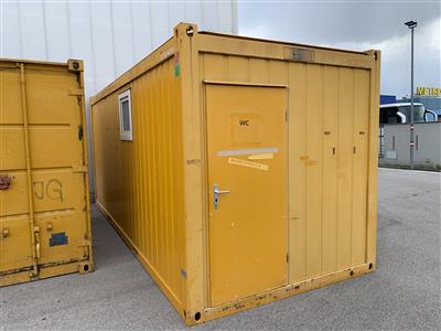 Sanitär-Container 20 Fuß, - Motorová vozidla a technika