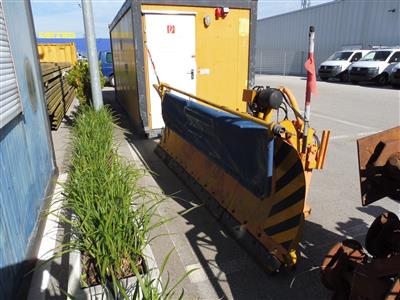 Schneepflug "Schmidt" mit Hebebühne und Pressgetriebe, - Motorová vozidla a technika