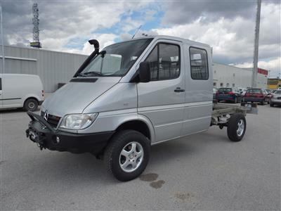 LKW "Mercedes-Benz Sprinter Fahrgestell 313 CDI 4 x 4", - Motorová vozidla a technika