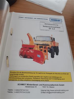 Seitenschneefräse "Schmidt SF3Z", - Cars and vehicles