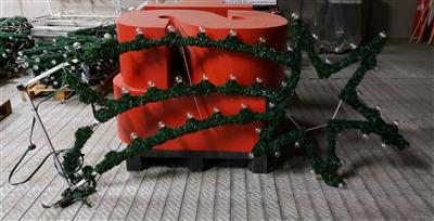 LED Weihnachtsbeleuchtung Mastmotiv mit Stern und Schweif, - Cars and vehicles