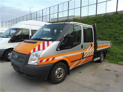 LKW "Ford Transit Doka Pritsche FT 300 M", - Fahrzeuge und Technik