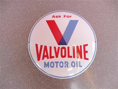 Werbeschild "Valvoline", - Motorová vozidla a technika