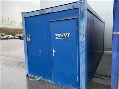 Mannschaftscontainer 20 Fuß, - Fahrzeuge und Technik