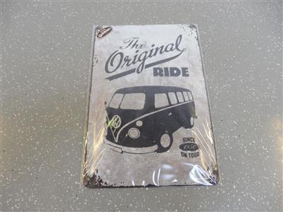 Werbeschild "VW The Original Ride", - Macchine e apparecchi tecnici