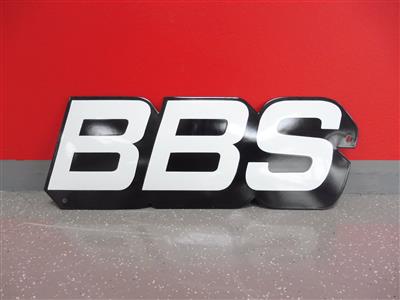 Werbeschild "BBS", - Fahrzeuge und Technik