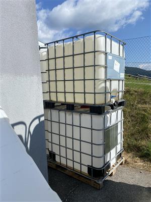 2 IBC-Container, - Motorová vozidla a technika
