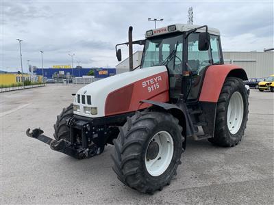 Traktor "Steyr 9115A Allrad" mit Frontheber, - Cars and vehicles