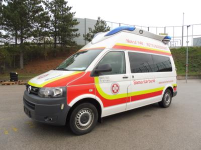 KKW (Krankenwagen) "VW T5 HD-Kombi LR 2.0 TDI 4motion DPF", - Fahrzeuge und Technik