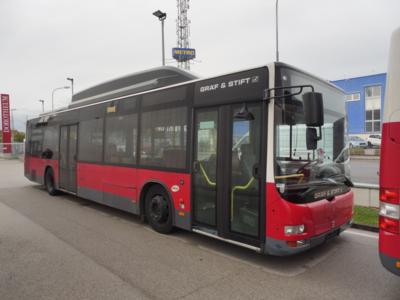 Linienbus (Fahrschulbus) "MAN NL273 LPG", - Fahrzeuge und Technik