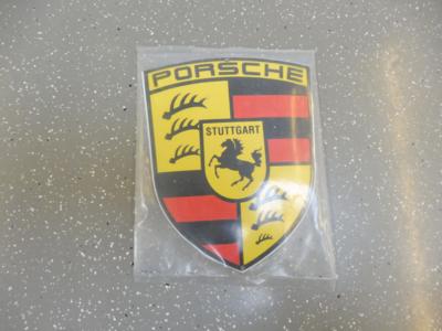 Werbeschild "Porsche", - Fahrzeuge und Technik