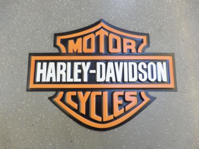 Werbeschild "Harley-Davidson", - Motorová vozidla a technika