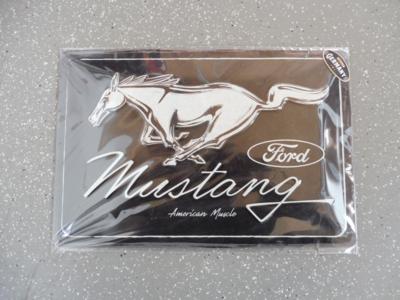 Werbeschild "Ford Mustang", - Motorová vozidla a technika