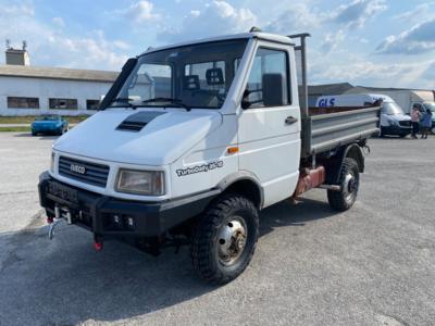 LKW "Iveco Turbo Daily 35-10 4 x 4" mit 3-Seitenkipper, - Cars and vehicles