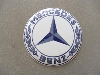 Werbeschild "Mercedes-Benz", - Macchine e apparecchi tecnici
