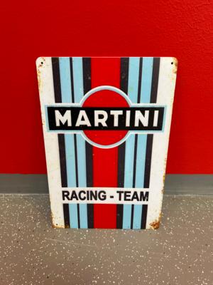 Werbeschild "Martini Racing Team", - Fahrzeuge und Technik